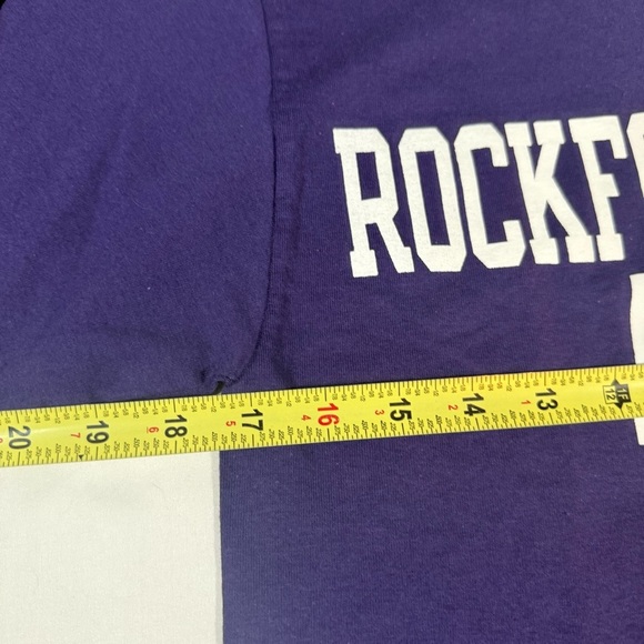 Champion Purple Rockford College Alumni Shirt - Picture 7 of 9